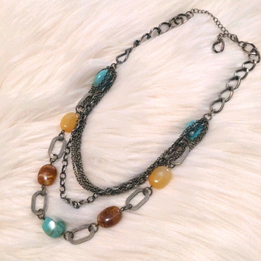 Multi strand necklace